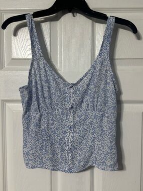 Sienna Sky Summer Floral Button-Front Camisole